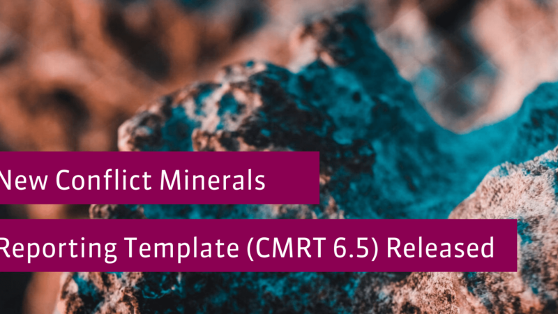 RMI Releases CMRT 6.5: Updated Smelter Lists for Conflict Minerals Reporting RMI Releases CMRT 6.5: Updated Smelter Lists for Conflict Minerals Reporting