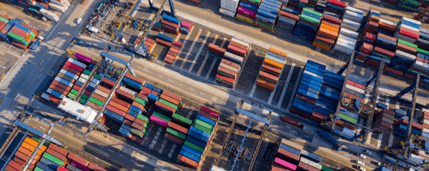 container port from above